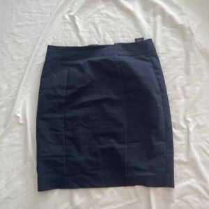 HM size small blue business skirt US 8